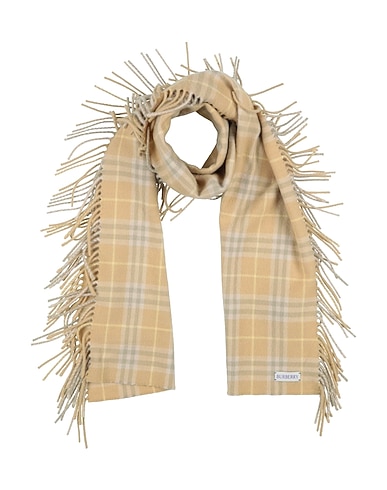 BURBERRY Scarves and foulards Beige 100% Cashmere