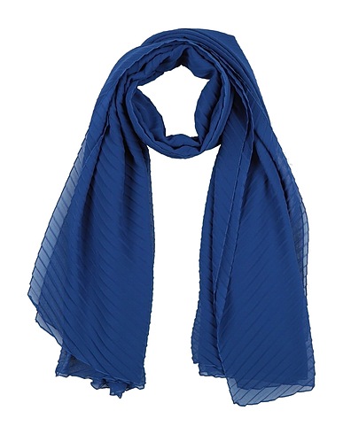 EMPORIO ARMANI Scarves and foulards BLU 100% Polyester