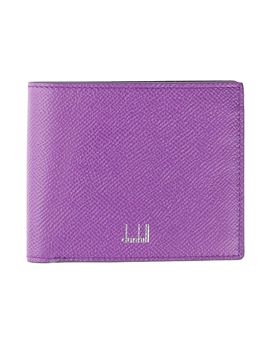 DUNHILL Portafoglio Viola Pelle