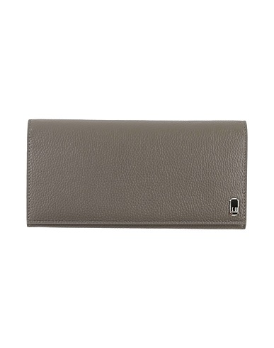 DUNHILL Wallet Grey Leather