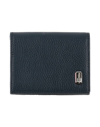 DUNHILL Wallet Navy blue Leather