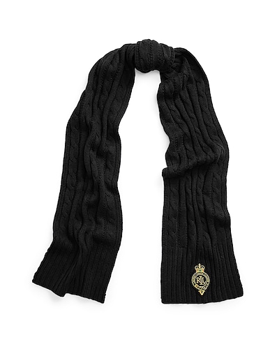 LAUREN RALPH LAUREN Schals und Foulards Crest-Patch Cable-Knit Scarf
50% Recyceltes Polyester, 35% Nylon, 15% Wolle