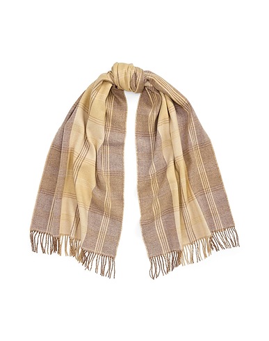 LAUREN RALPH LAUREN Sciarpe e foulard Plaid & Logo-Motif Reversible Scarf
 Sabbia 54% Poliestere, 20% Acrilico, 20% Nylon, 6% Lana