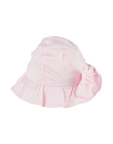 IL GUFO Hat Pink 97% Cotton, 3% Elastane
