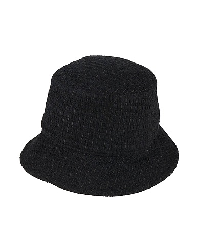 THOM BROWNE 帽子 ブラック ナイロン 33% / コットン 24% / レーヨン 24% / 合成繊維 17% / ウール 2%