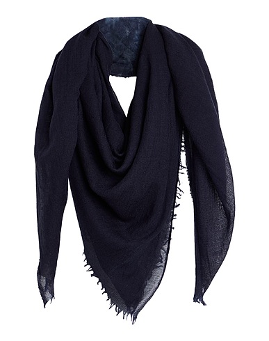 DESTIN Scarves and foulards BLU NAVY 45% Wool, 30% Silk, 25% Cashmere