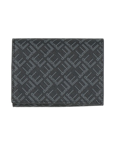 DUNHILL Wallet Black Leather