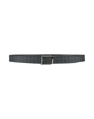 DUNHILL Leather belt Black Leather