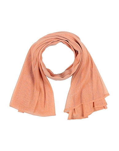 NENETTE Écharpes et foulards Abricot 70% Polyamide, 30% Lurex®