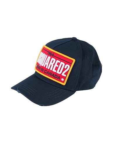 DSQUARED2 Hat Midnight blue 100% Cotton