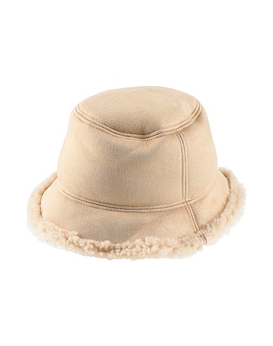 19.70 NINETEEN SEVENTY Hat Beige 97% Polyester, 3% Wool
