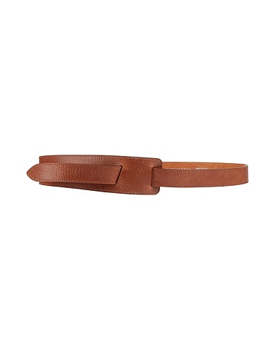 CARACTÈRE Regular belt Brown Leather