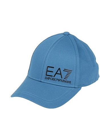 EA7 Cappello Blu 100% Cotone