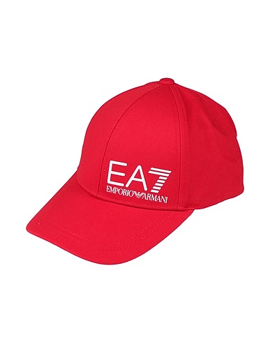 EA7 Hat Red 100% Cotton