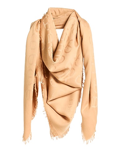 TWINSET Scarves and foulards Camel 100% Viscose