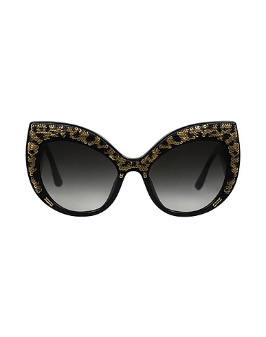 DOLCE&GABBANA Sunglasses Black Plastic