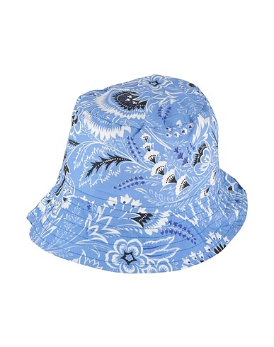 ETRO Hat Light blue 100% Cotton, Polyester, Acrylic