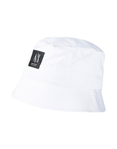 ARMANI EXCHANGE Hat White 100% Cotton