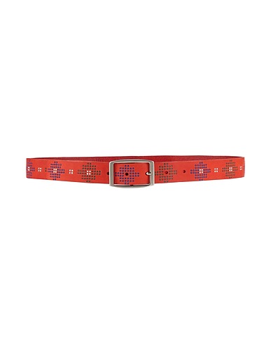 DONDUP Regular belt Rust Leather