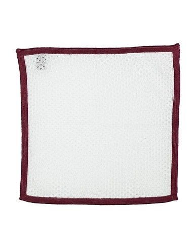 CANALI Scarves and foulards Burgundy 100% Cotton