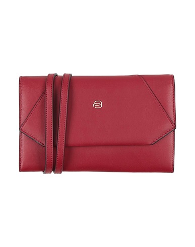 PIQUADRO Small Leather Goods Burgundy Cow leather