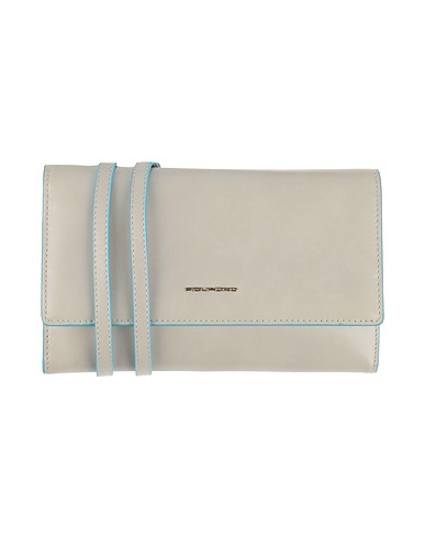 PIQUADRO Kleinlederwaren Off white Leder