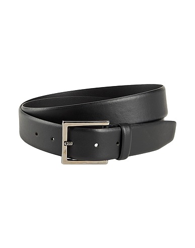 BOSS Leather belt Black 100% Cow leather