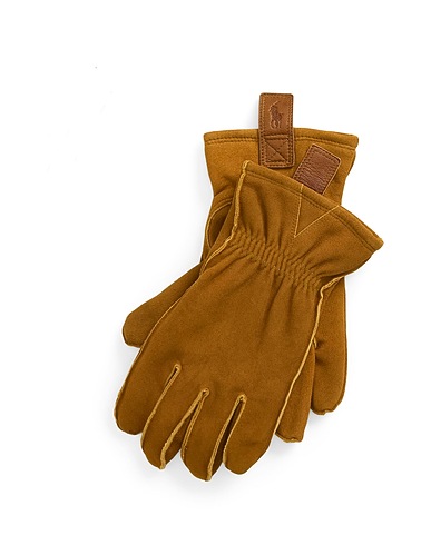 POLO RALPH LAUREN Gloves Tan Deerskin
