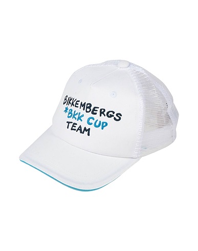 BIKKEMBERGS Mützen & Hüte Weiß 100% Baumwolle