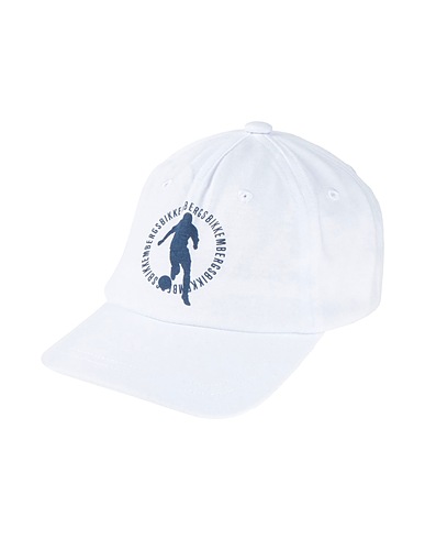 BIKKEMBERGS Hat White 100% Cotton