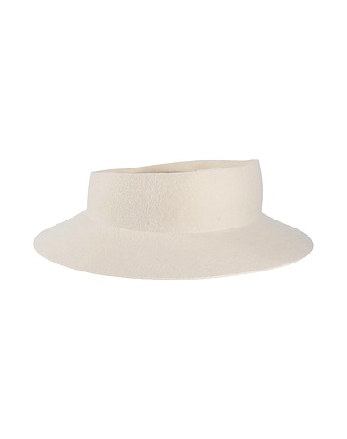 YOHJI YAMAMOTO Hat Ivory 100% Wool