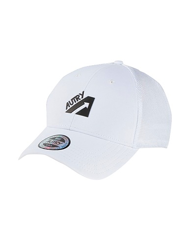 AUTRY Hat White 98% Polyester, 2% Elastane