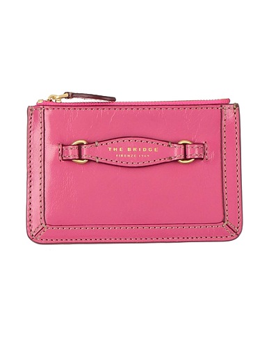 THE BRIDGE Small Leather Goods Magenta Leather