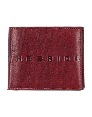 THE BRIDGE Wallet Burgundy Leather
