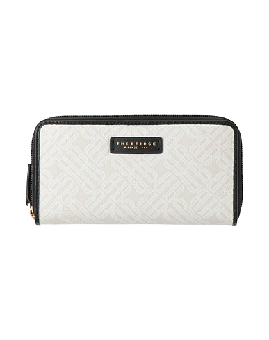 THE BRIDGE Wallet Off white Polyurethane
