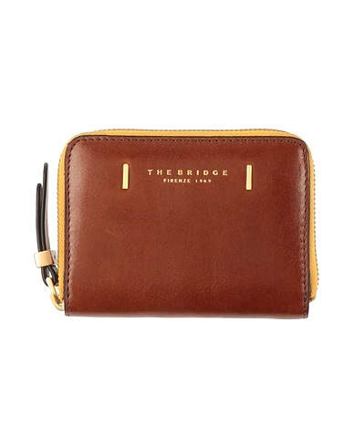 THE BRIDGE Wallet Tan Cow leather