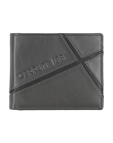 CERRUTI 1881 Wallet Grey 100% Cow leather