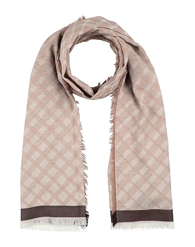 CANALI Schals und Foulards Braun 95% Baumwolle, 5% Seide