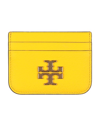 TORY BURCH Small Leather Goods Yellow Leather