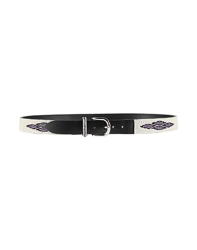 ISABEL MARANT Belts Ivory 100% Cow leather
