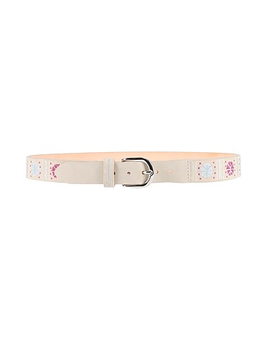 ISABEL MARANT Regular belt Beige 100% Calfskin