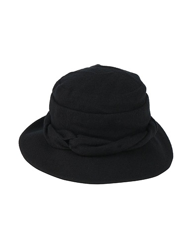 Y'S YOHJI YAMAMOTO Hat Black 100% Wool