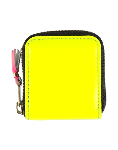 COMME des GARÇONS Brieftasche Gelb 100% Ziegenleder