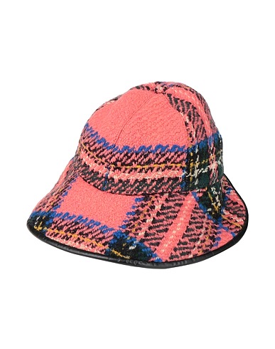 GUCCI Cappello Rosa 97% Lana, 3% Poliammide, Pelle di bovino