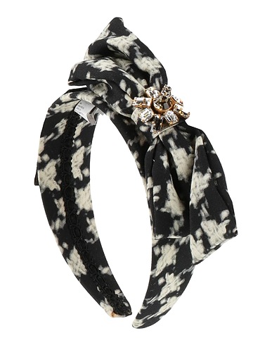 DOLCE&GABBANA Accessorio per capelli Nero 64% Lana, 36% Seta