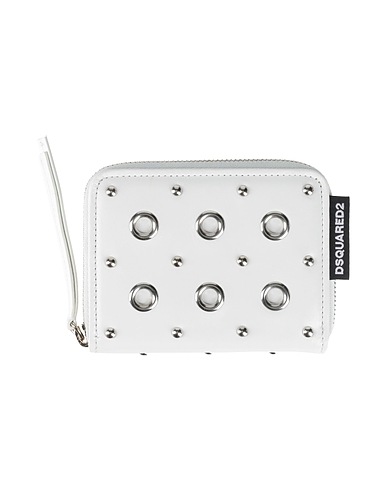 DSQUARED2 Wallet White Calfskin