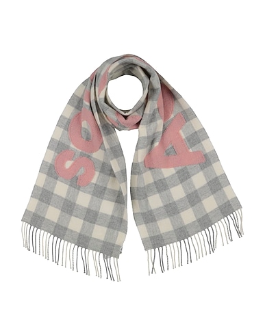 ACNE STUDIOS Scarves and foulards Light grey 95% Wool, 5% Nylon