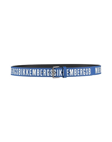 BIKKEMBERGS レザーベルト ブライトブルー 牛革（カーフ）