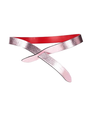 ISABEL MARANT Regular belt Pink 50% Calfskin, 50% Cow leather