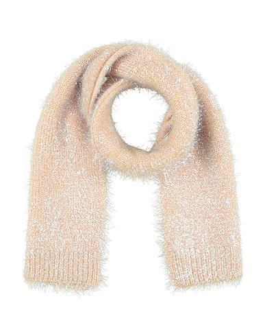 TORY BURCH Sciarpe e foulard Avorio 41% Lana Merino, 35% Poliammide, 23% Poliestere, 1% Elastan